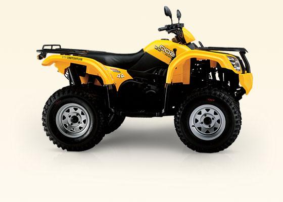 ATV 500 - четырехтактный квадроцикл, жидкостное охлаждение, вариатор, 2WD/4WD
