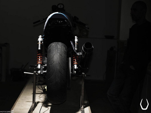 Motosapiens из бельгии - Cafe Racer Harley-Davidson XR1200X