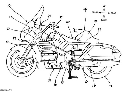 Honda готовит мотоциклетные ремни безопасности