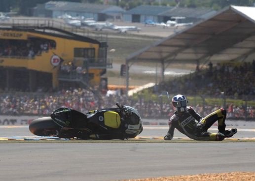 Падение Бена Списа на Гран-При Франции, MotoGP 2010