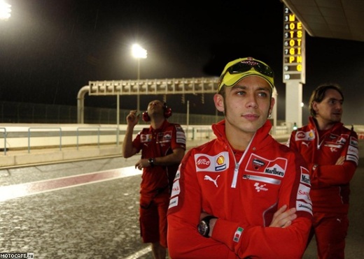 Валентино Росси в команде Ducati