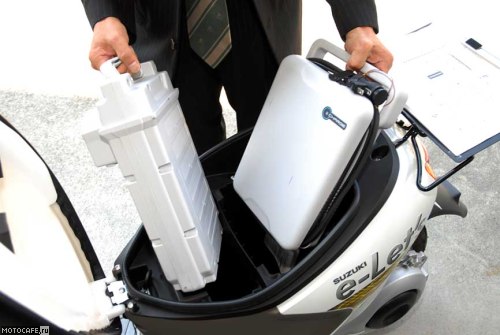 Suzuki выпустила прототип электроскутера e-Let’s в город