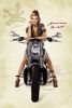 Мариса Миллер и Harley-Davidson в поддержку USArmy