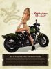 Мариса Миллер и Harley-Davidson в поддержку USArmy