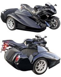 Kawasaki ZZR-1400 sidecar