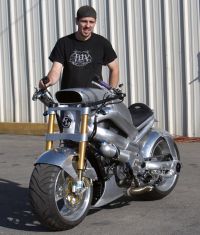 Брутальный кастом байк Motomorphic JaFM #1