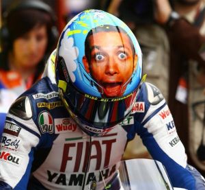 Шлем пилота MotoGP - Valentino Rossi