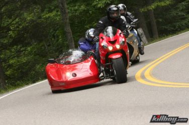 Мотоколяска от Hannigantrikes на Kawasaki ZX14