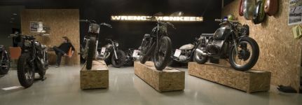 Стенд WrenchMonkees на Scandinavian Custom Motor Show