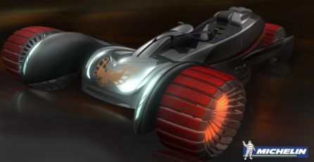 Концепт transforming multifunctional wheels