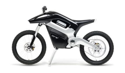 ENV hydrogen fuel cell powered motorcycle