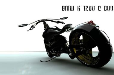 Концепт чоппера-круизера BMW K1200C DUO 