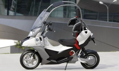 Концепт электро-скутера BMW C1-E