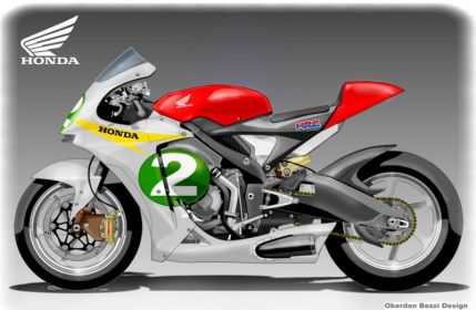 Honda HRC Moto2 от Oberdan Bezzi