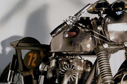 Кастом Underground Bobbers The 72 - Карбоновый Кафе-рейсер