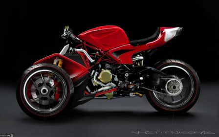 Концепт Ducati Desmosedici RR Trike