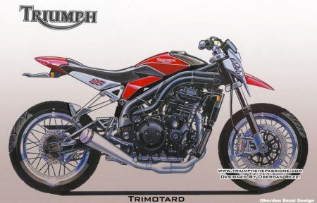 Triumph Trimotard by Oberdan Bezzi