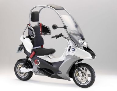 Концепт электро-скутера BMW C1-E