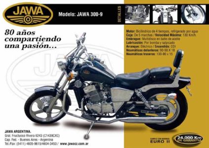 Jawa 300-9 Argentina Edition
