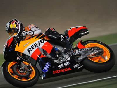 MotoGP 2009: Dani Pedrosa на мотоцикле Repsol Honda