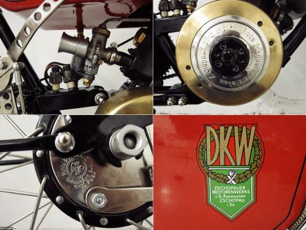 Реплика гоночного DKW 30-х годов будет продана с аукциона