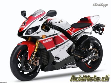 Зарисовка Yamaha R1 2012