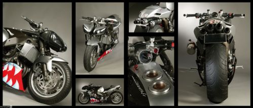 Ludovic Lazareth: Кастом Yamaha FZR1000 EXUP Cafe Racer