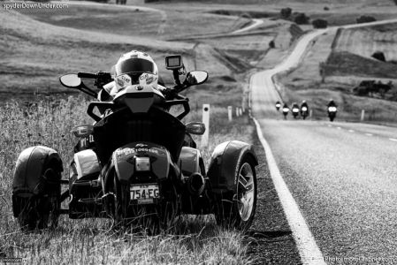 Путешествие на трицикле Can-Am Spyder по Австралии