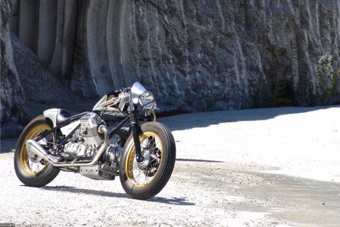 Кастом на базе Moto Guzzi 850 T5 – нетипичный подход