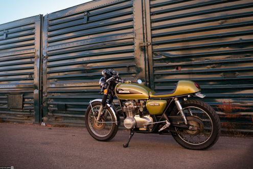 Каферейсер 1975 Honda CB550 – простой путь к стильному мотоциклу