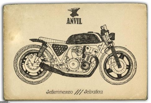 ANVIL Motociclette: кастом Settemmezzo Selvatica