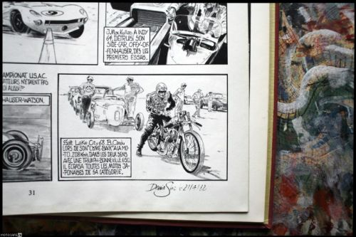 Triumph Билла Карбу. C картинки комикса в реальность