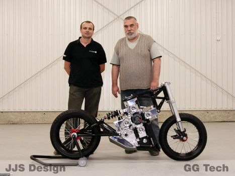 JJ2S X4 500cc - Мотоцикл из Польши