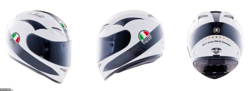 AGV выпускает реплики шлемов в честь чемпионов прошлого