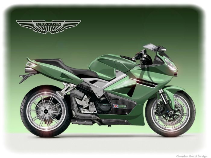 Мотоцикл Aston Martin DBV4