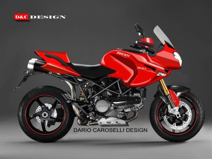 Ducati Multistrada by Dario Caroselli