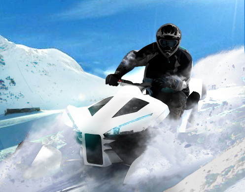 Снегоход Lazareth Snowtrack