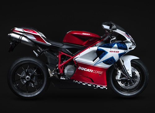 Фото-сет Ducati 848 Nicky Hayden Edition