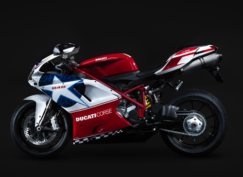 Фото-сет Ducati 848 Nicky Hayden Edition