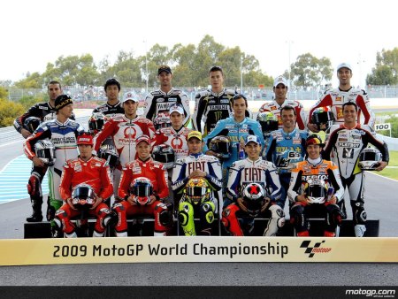 Список участников чемпионатов MotoGP и WSBK 2010