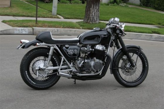 Honda CB750 CafeRacer tuning