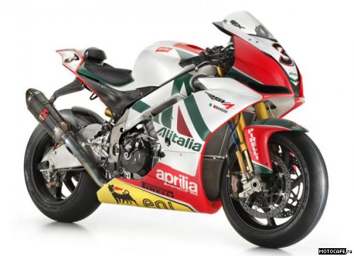 Новые цвета Alitalia Aprilia в WSBK