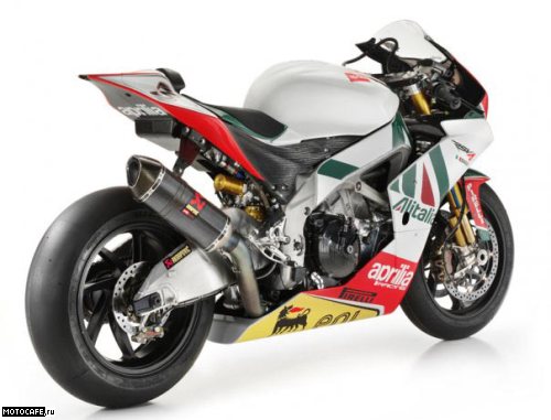 Новые цвета Alitalia Aprilia в WSBK